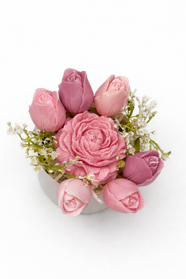 Bouquet Candle flowers.