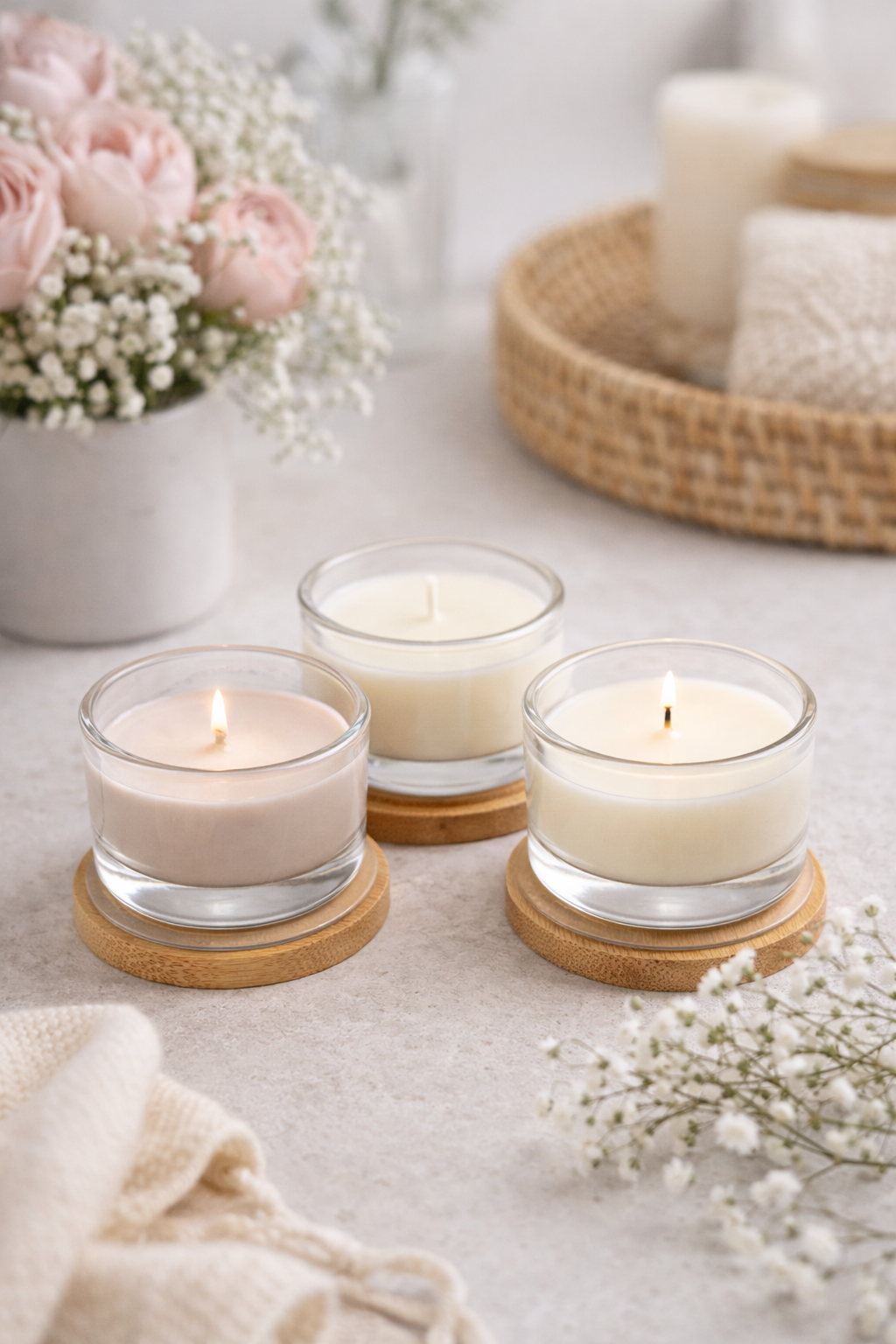 Mini Candel 60 ml Pack 3